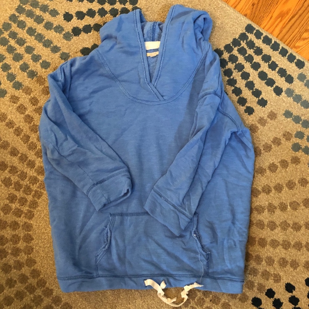 Aerie light blue hoodie